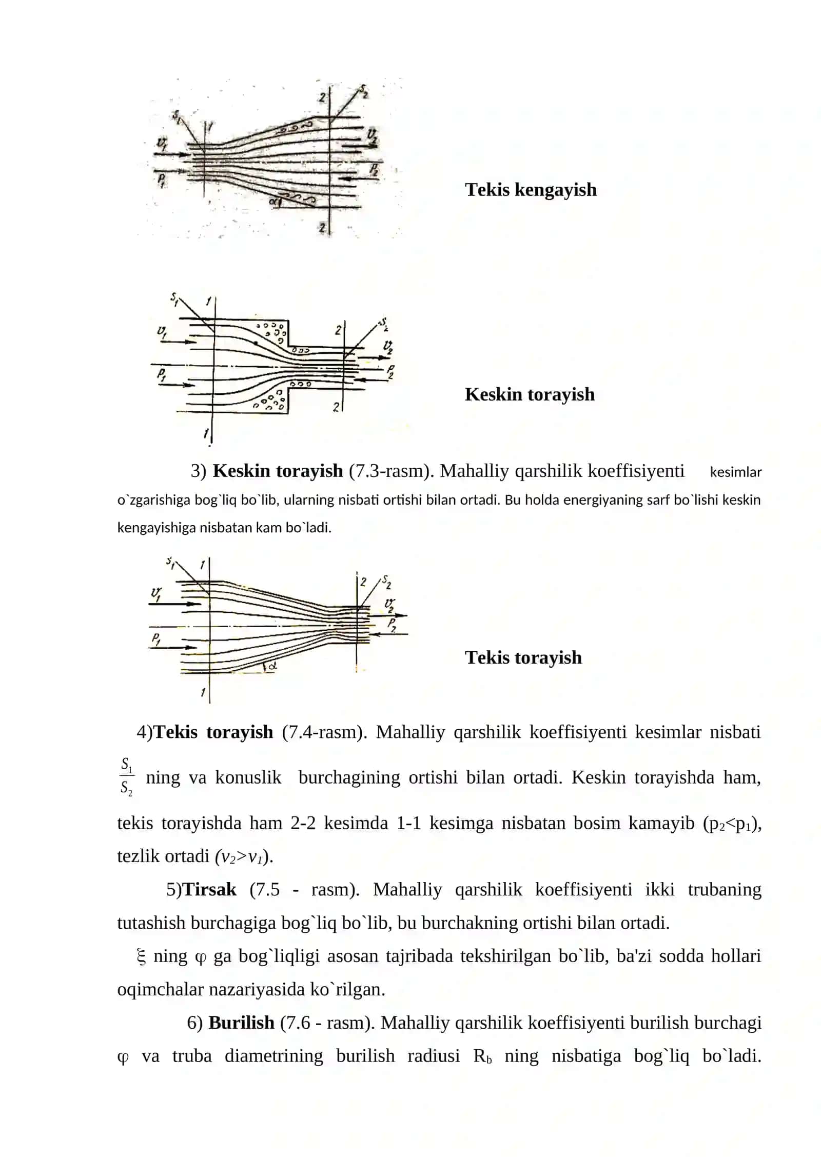Mahalliy gidravlik qarshiliklar 3