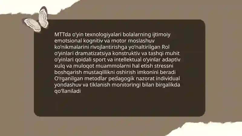 MTT bolalarning moslashuv koʻnikmalarini shakllantirish texnologiyalari 3