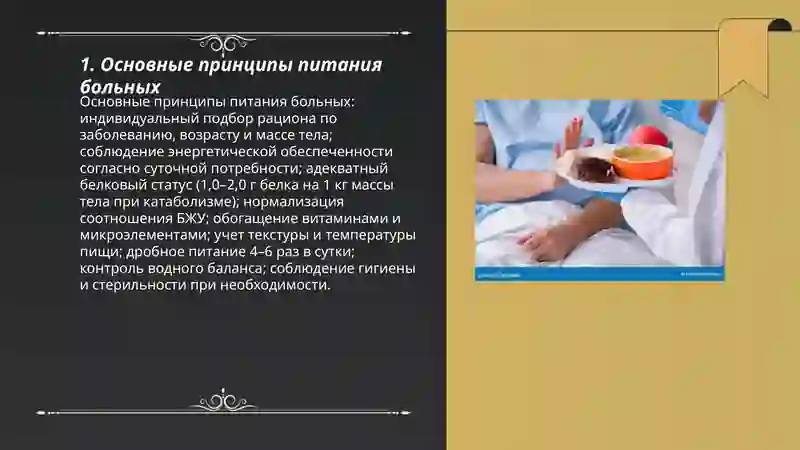 Питание больных 3