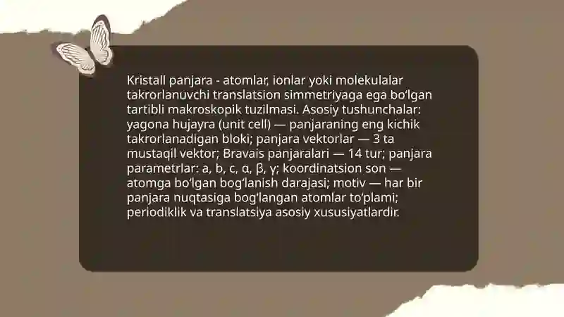 Kristall panjara 3