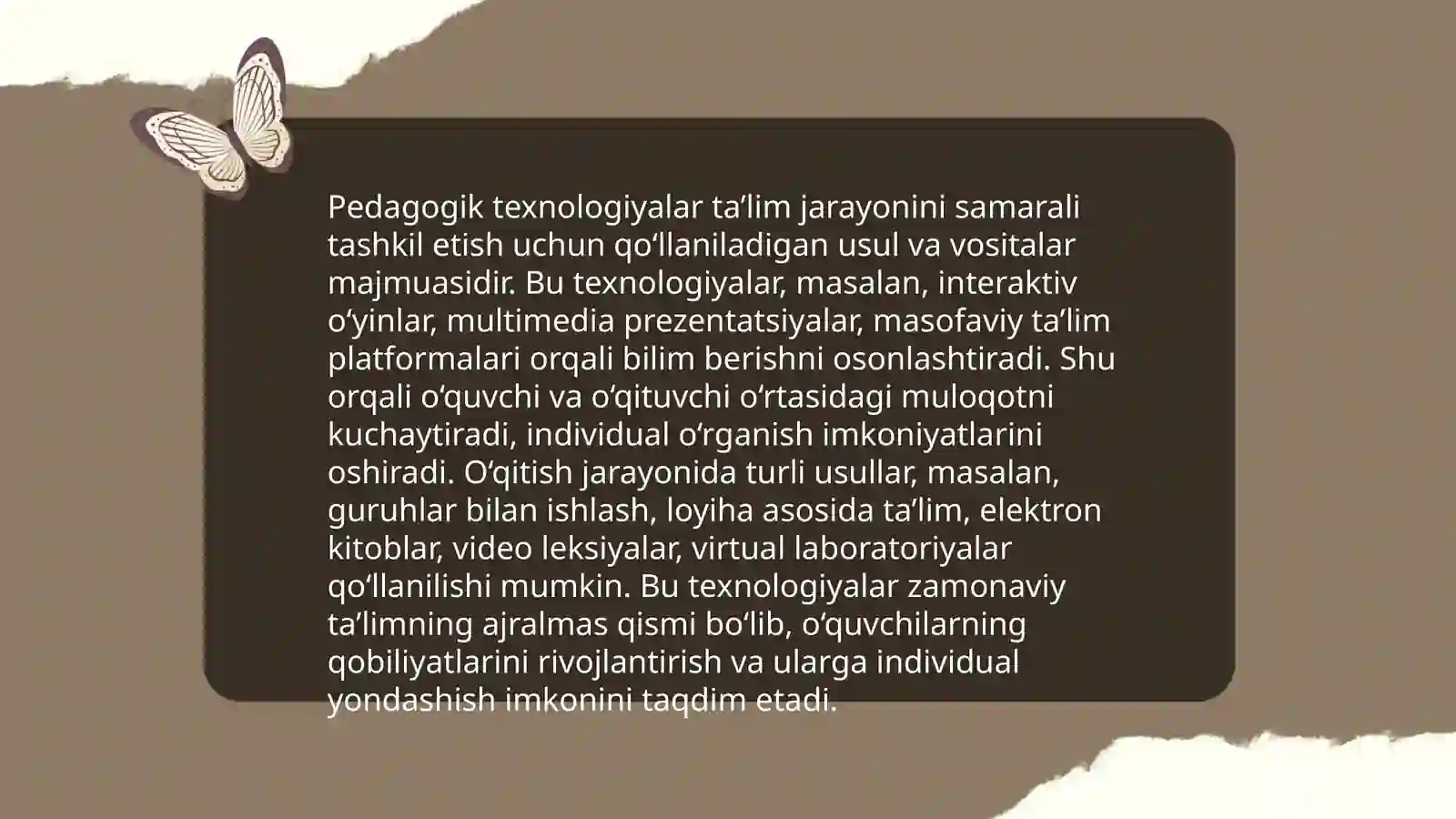 Pedagogik fanlarni o‘qitishda pedagogik va axborot texnologiyalardan foydalanishning o‘ziga xosliklari 3