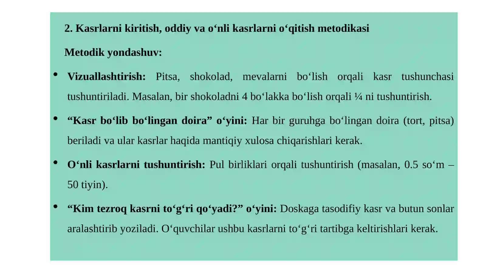 Naturalsonlarnio'qitishmetodikasi 3