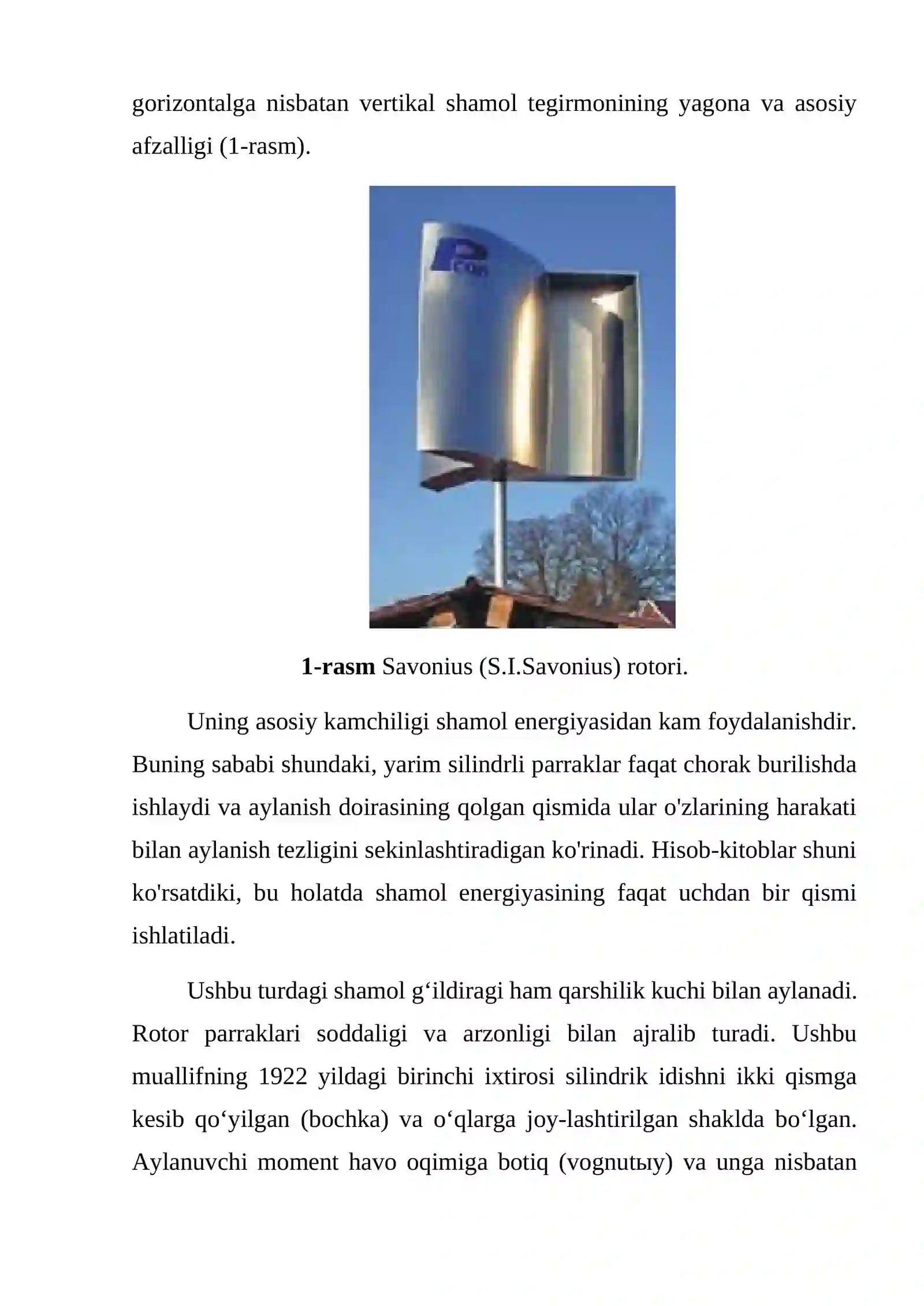 Vertikal o‘qli shamol qurilmalari 3