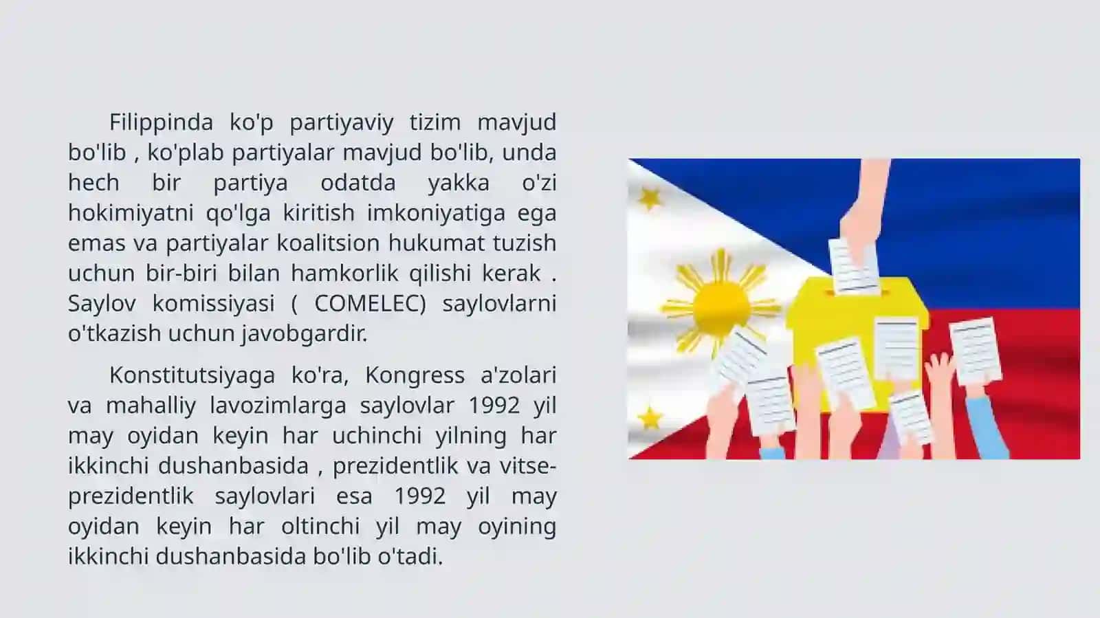 Filippin saylov tizimi 3