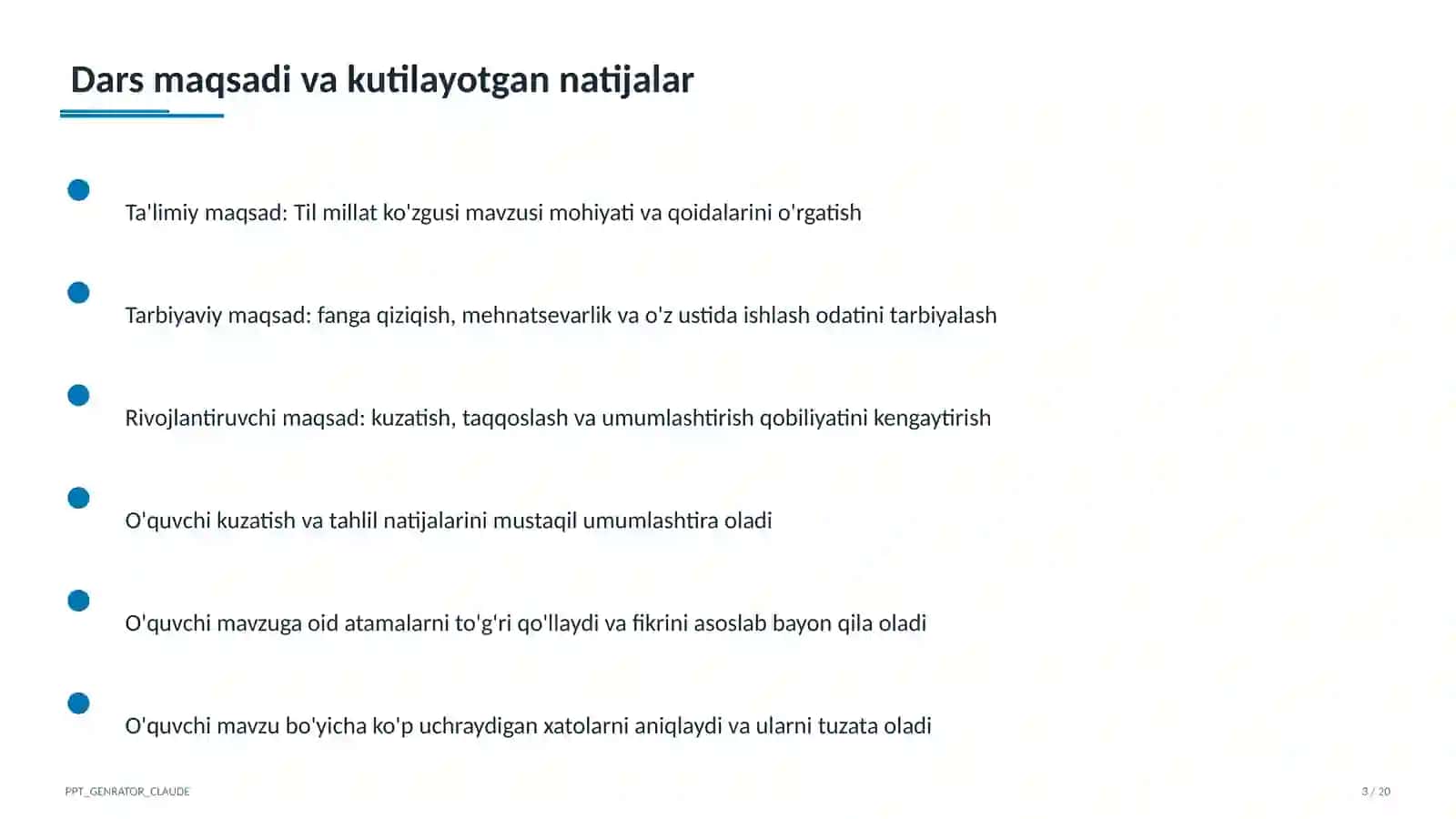 Til millat ko'zgusi (6-sinf) 3