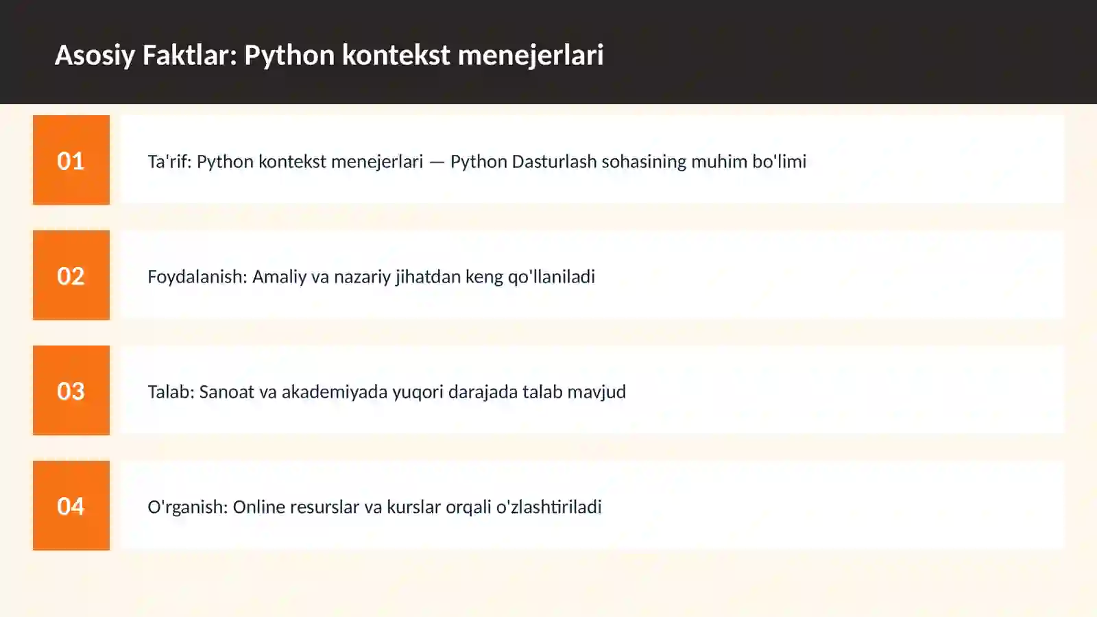 DASTURLASH | PYTHON DASTURLASH 3
