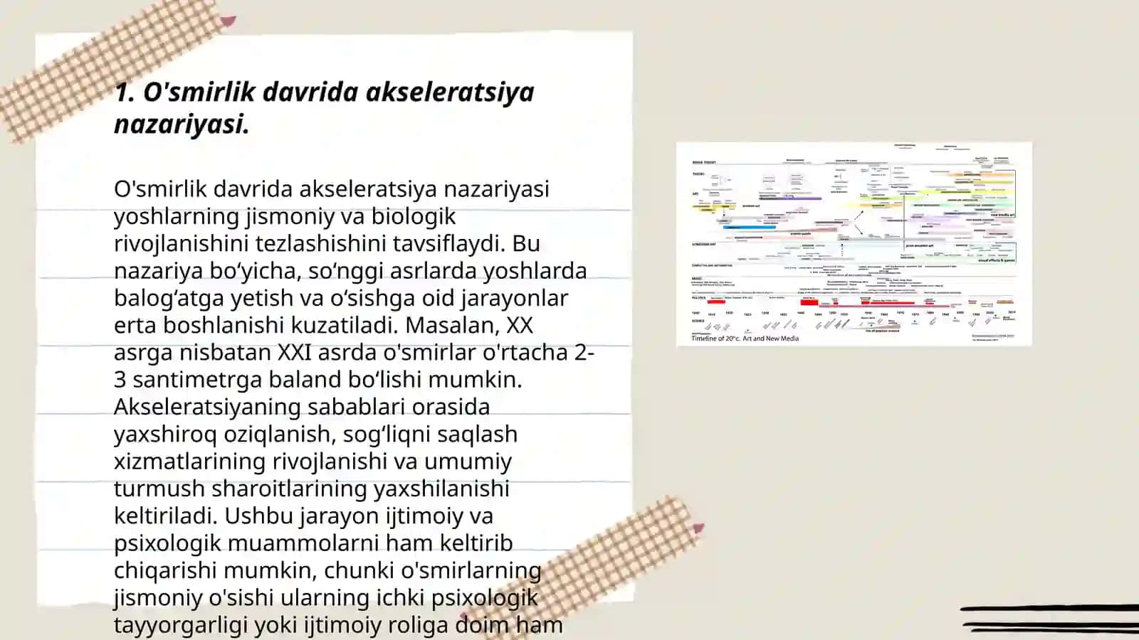 Akselatsiya nazariyasi o'smirlik davridagi psixik rivojlanish xususiyatlari 3
