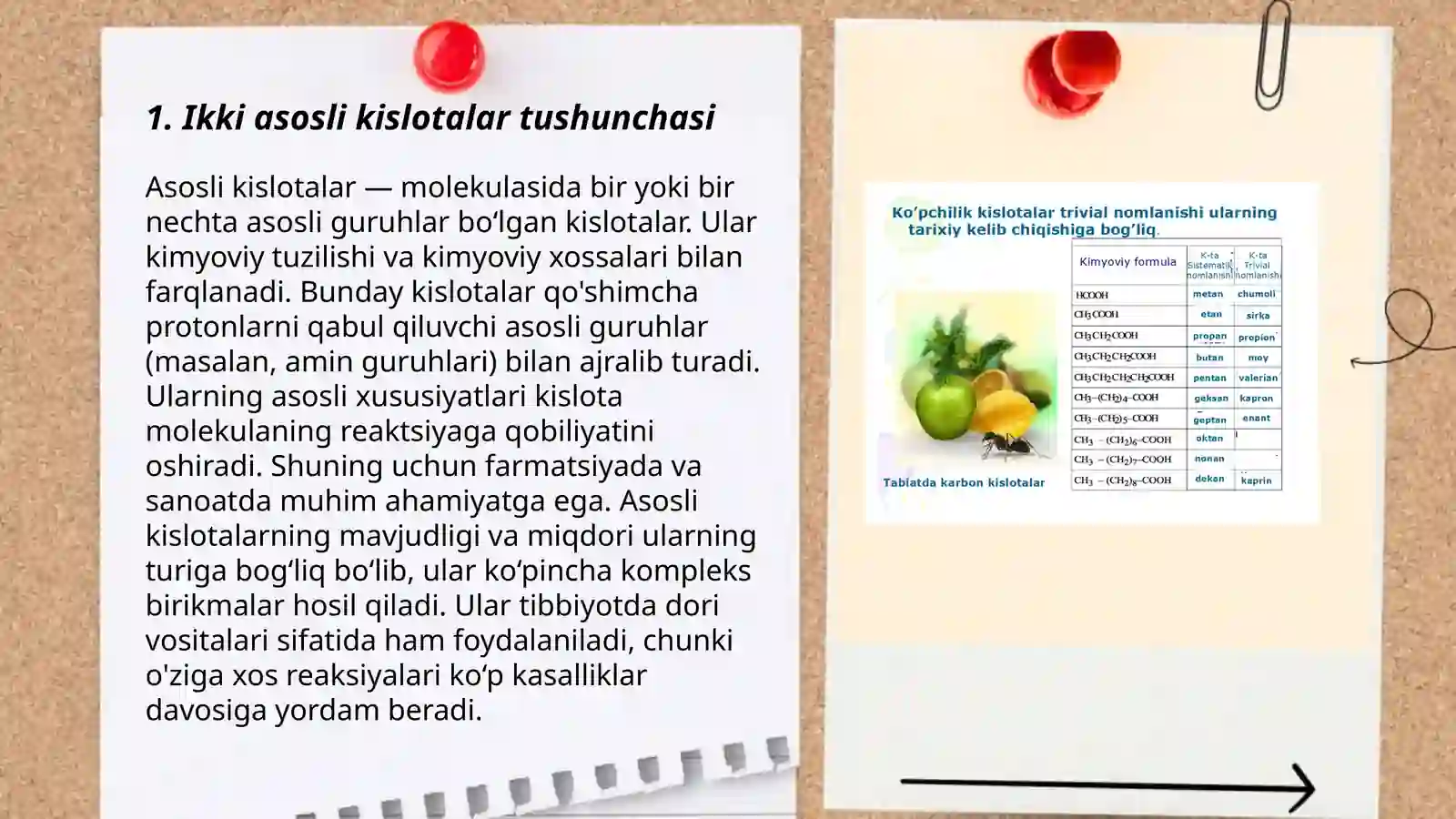 Ikki asosli kislotalar 3
