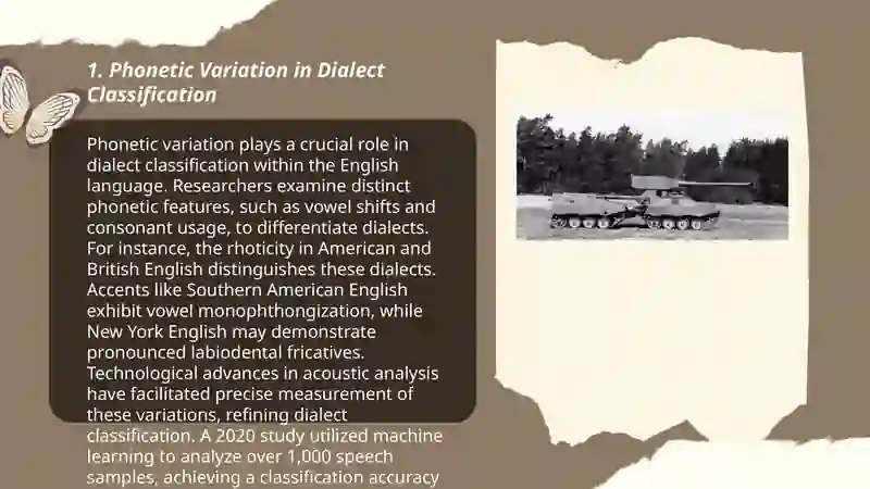Classification of Dialects 3