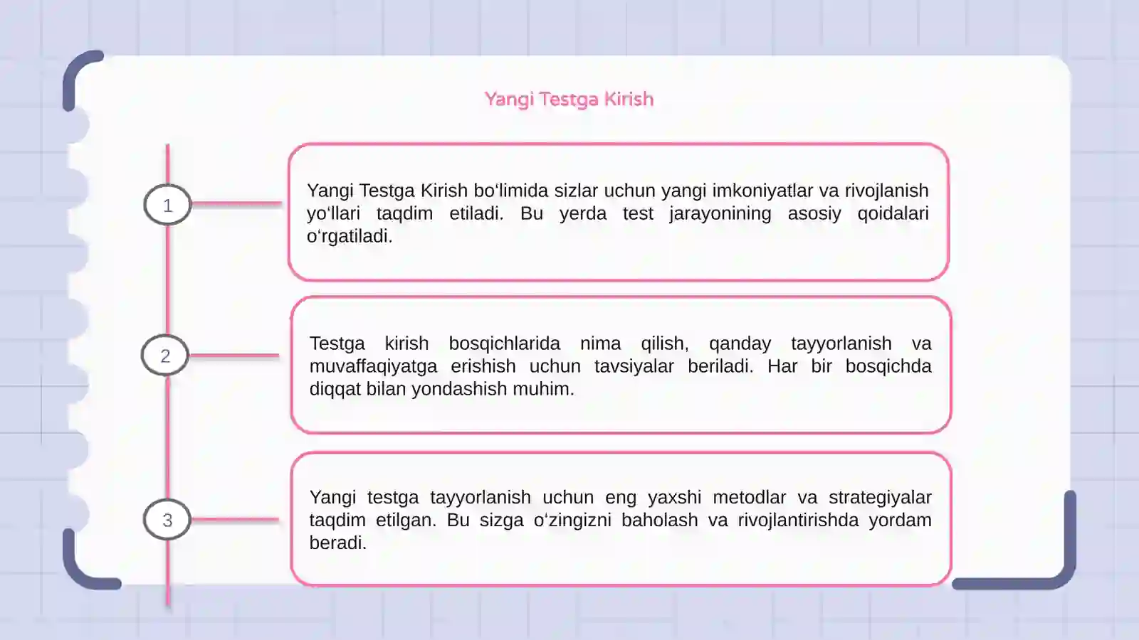 Yangi Test 3