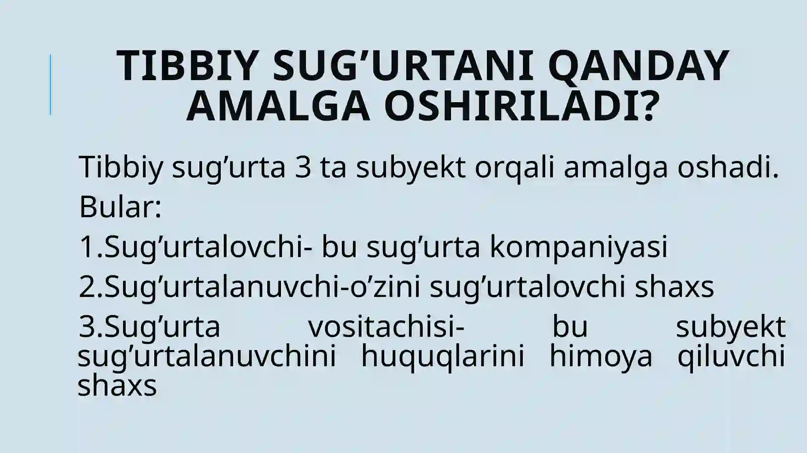 Tibbiy sug’urta 3