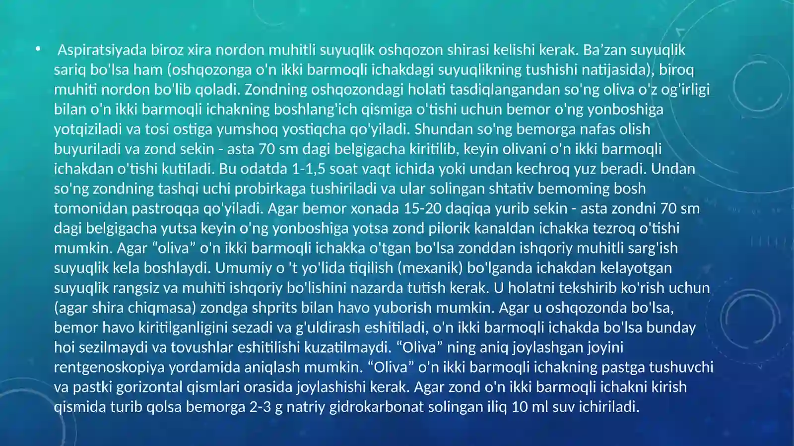 Duadenal zond 3
