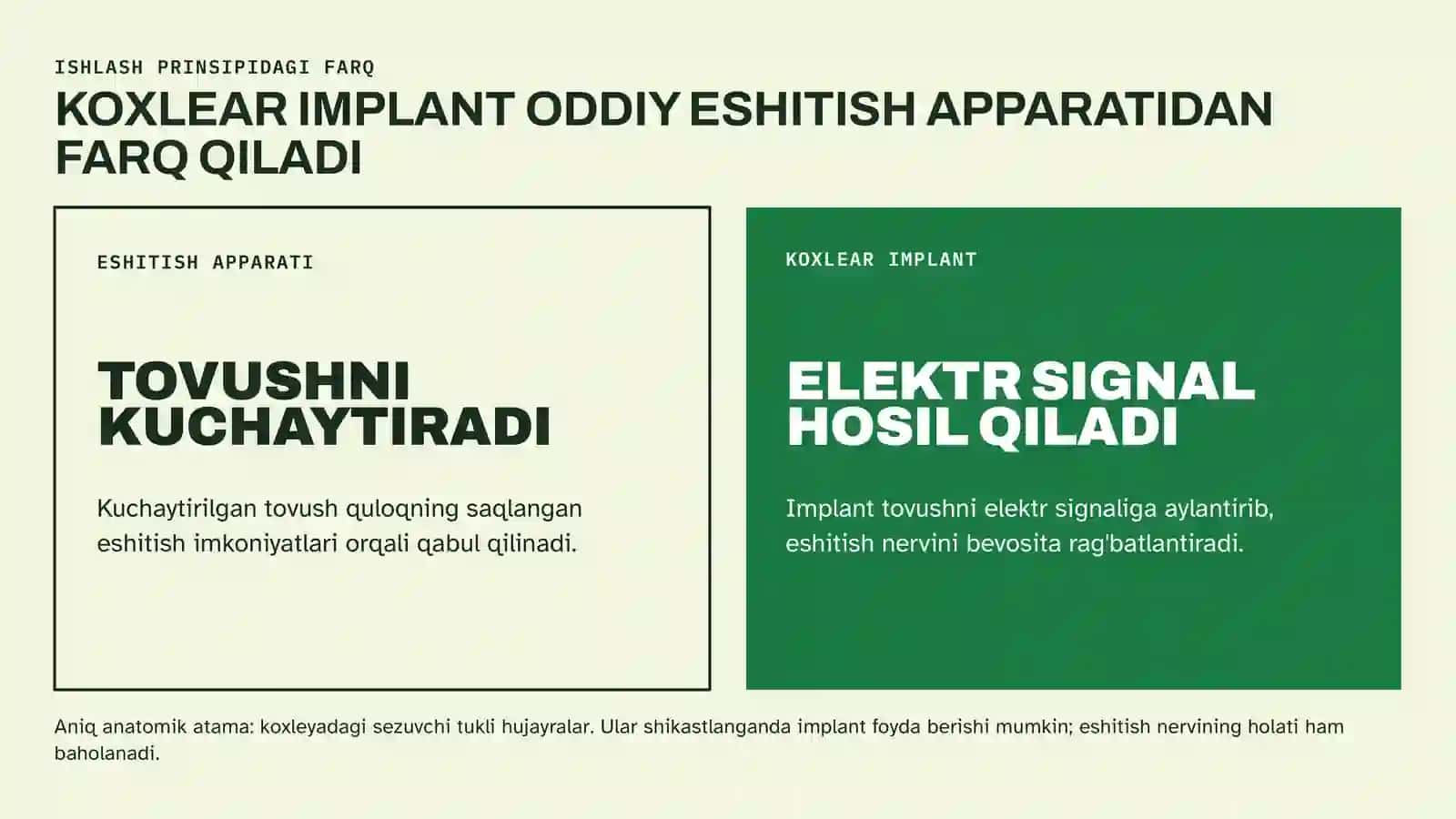 KOXLEAR IMPLANTLI BOLALAR: ESHITISHDAN NUTQQACHA 3