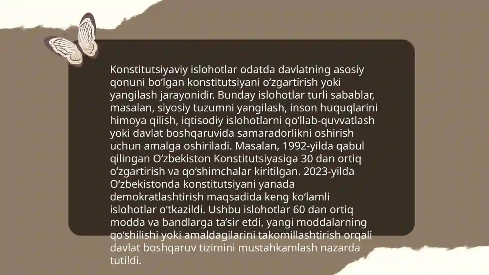 Yangi O'zbekistonda amalga oshirilayotgan inson haq-huquqlari va erkinliklarini kafolatining yaratilishi 3