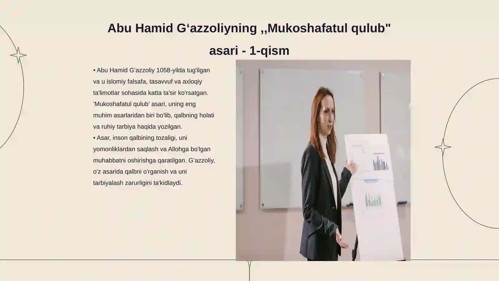 Abu Hamid Gʻazzoliyning,,Mukoshafatul qulub" asari 3