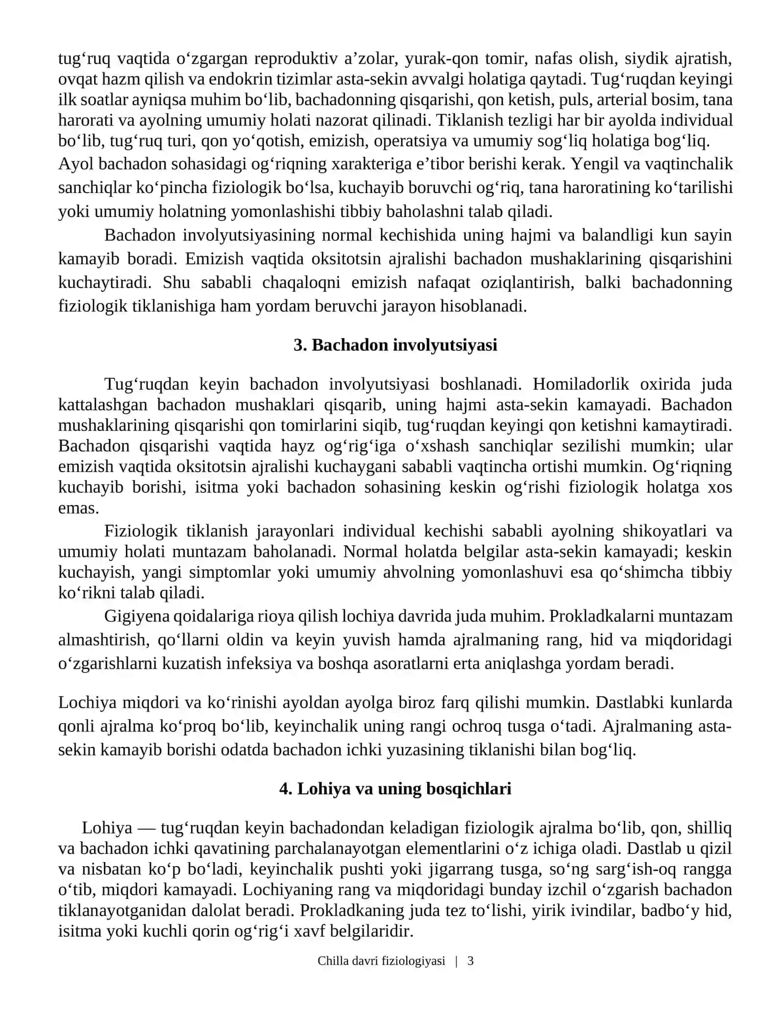 CHILLA DAVRI FIZIOLOGIYASI 3