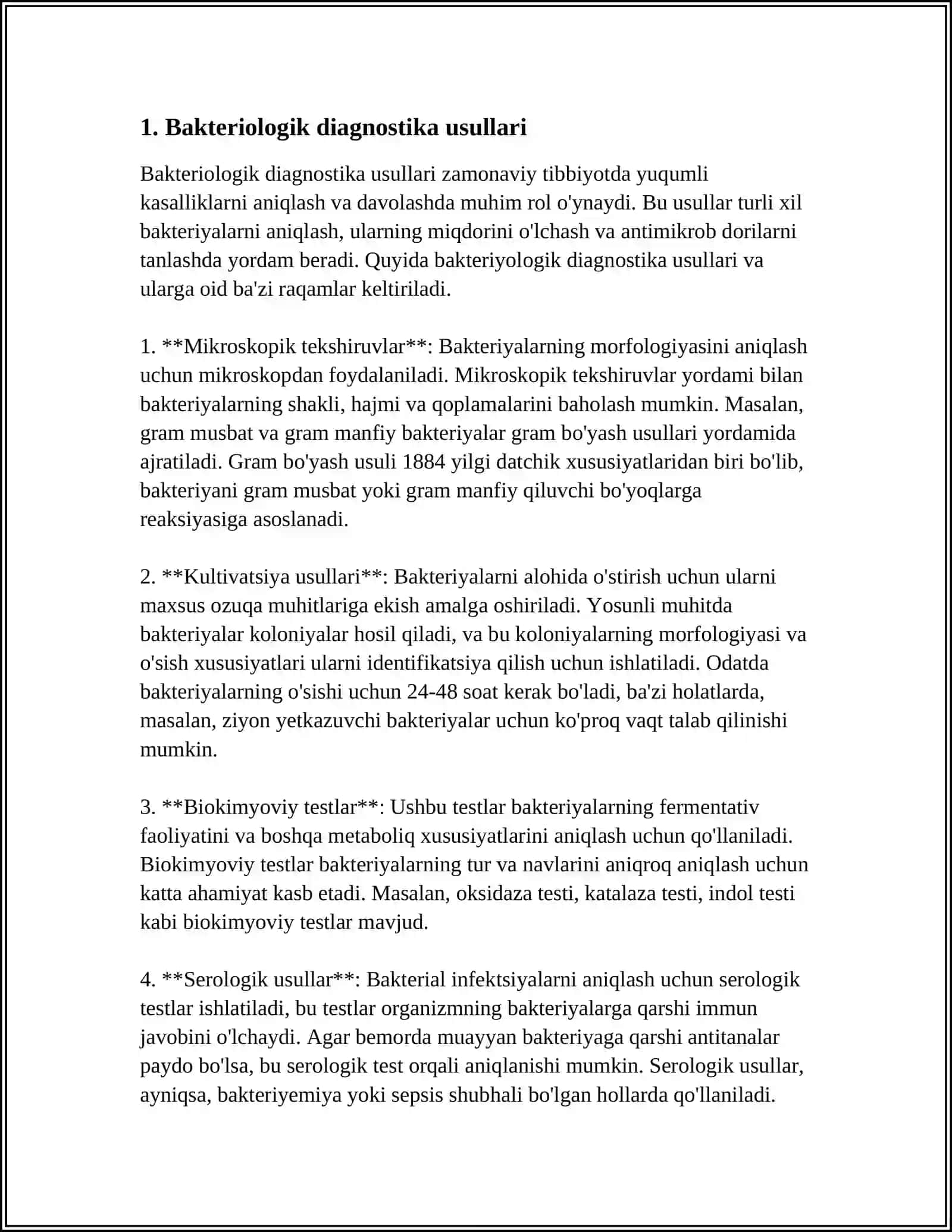 INFEKSION KASALLIKLARNI DIAGNOSTIKA USULLARI 3