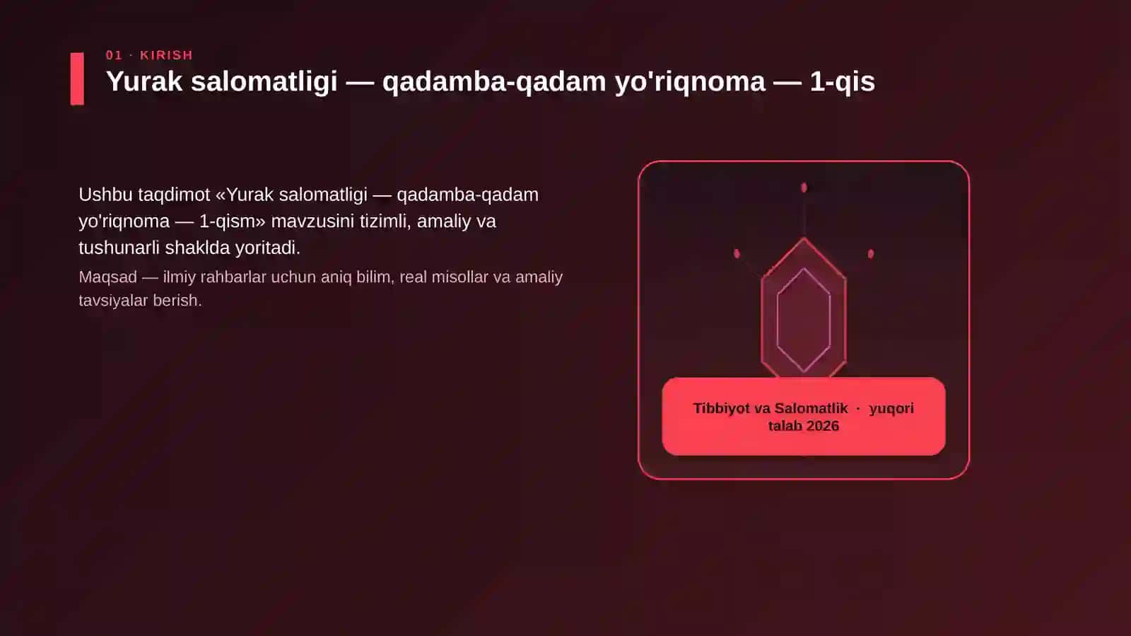 Yurak salomatligi - qadamba-qadam yo'riqnoma - 1-qism 3