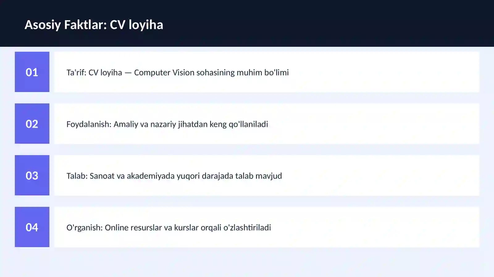 CV loyiha 3
