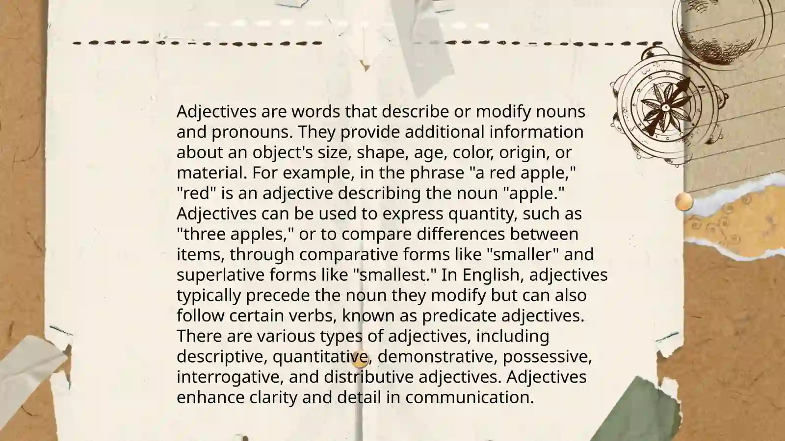 Adjectives 3