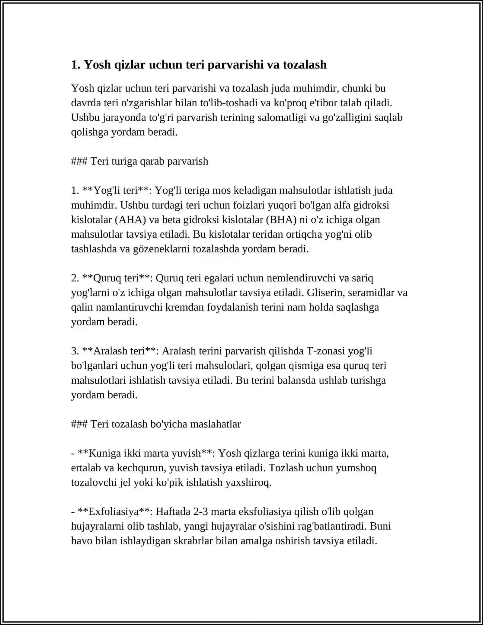 SHAHAR MARKAZIDAN YOSH QIZLAR UCHUN KOSMETALOGIYA OCHISH 3