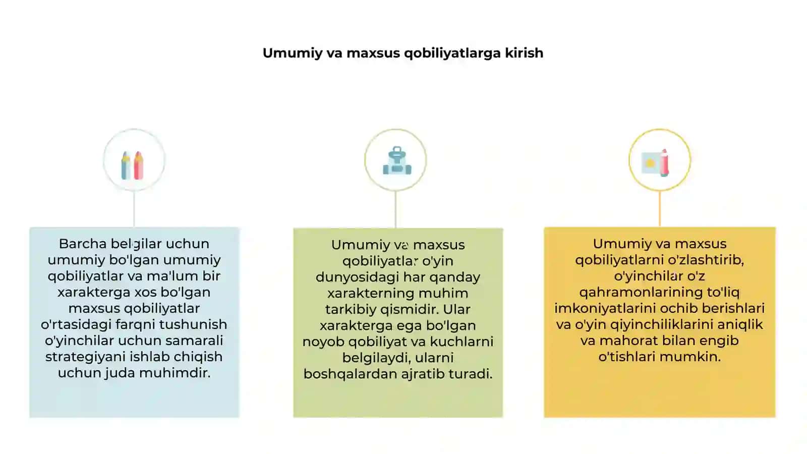 Umumiy va maxsus qobiliyatlar 3