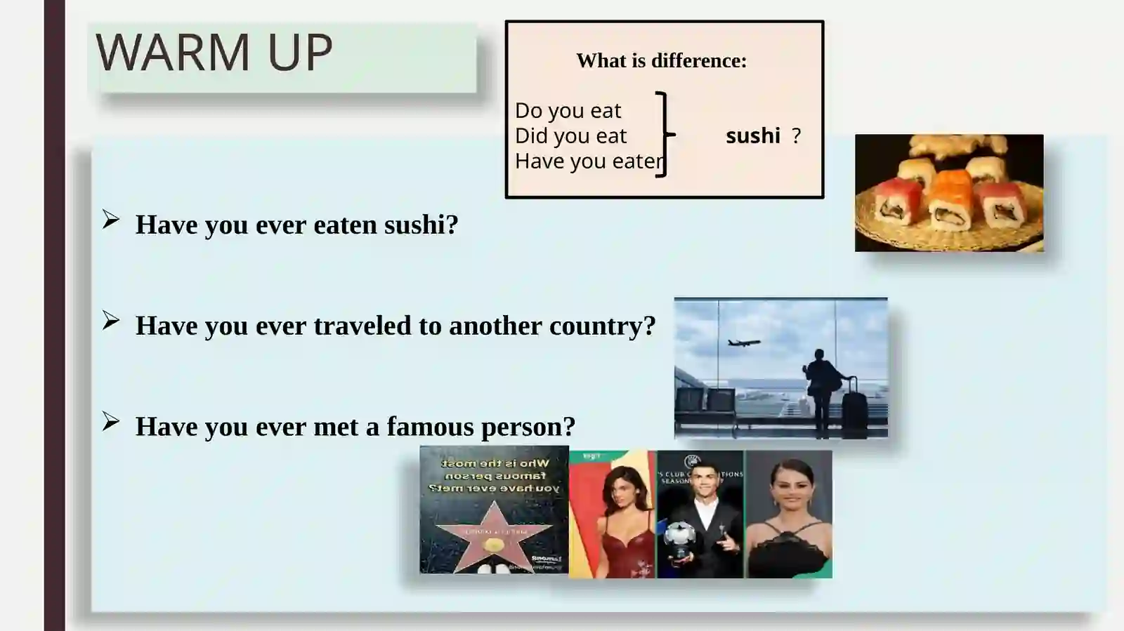 Present Perfect Grammar Lesson 3