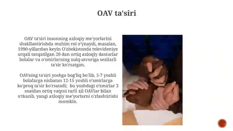 Gumanistik odob-axloq me'yorlarining rivojlanishi 3
