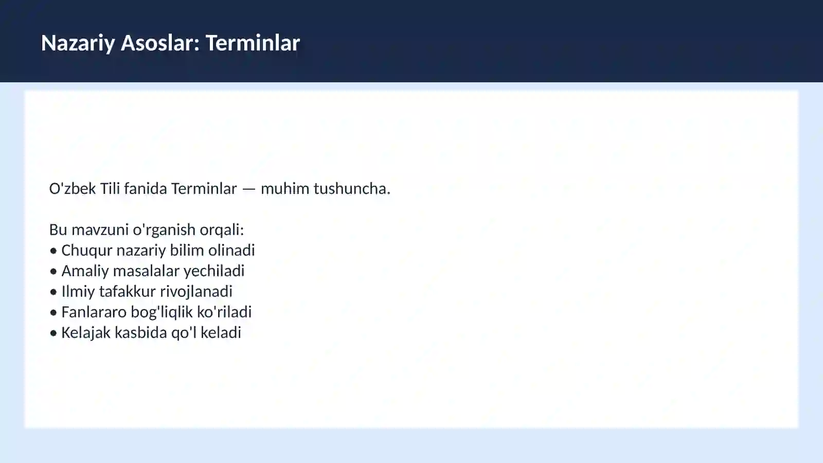 O'zbek Tili Arxaizmlar 3