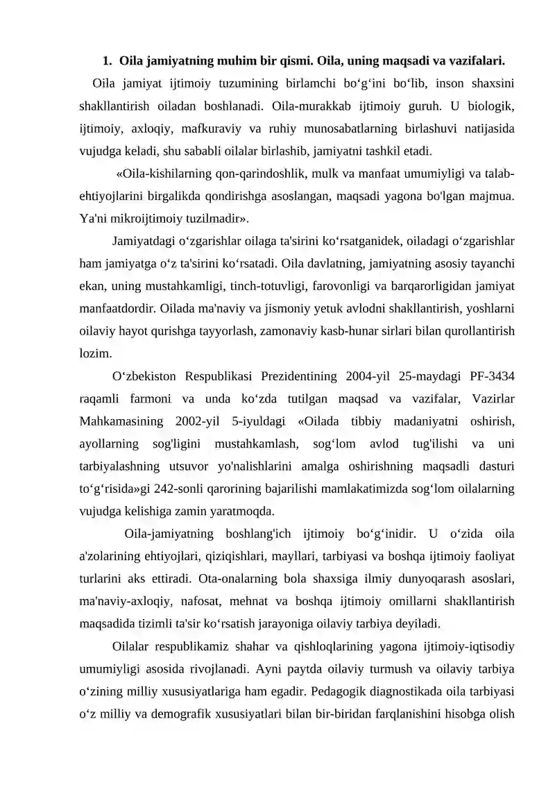 OILADA TARBIYA ASOSLARI 3