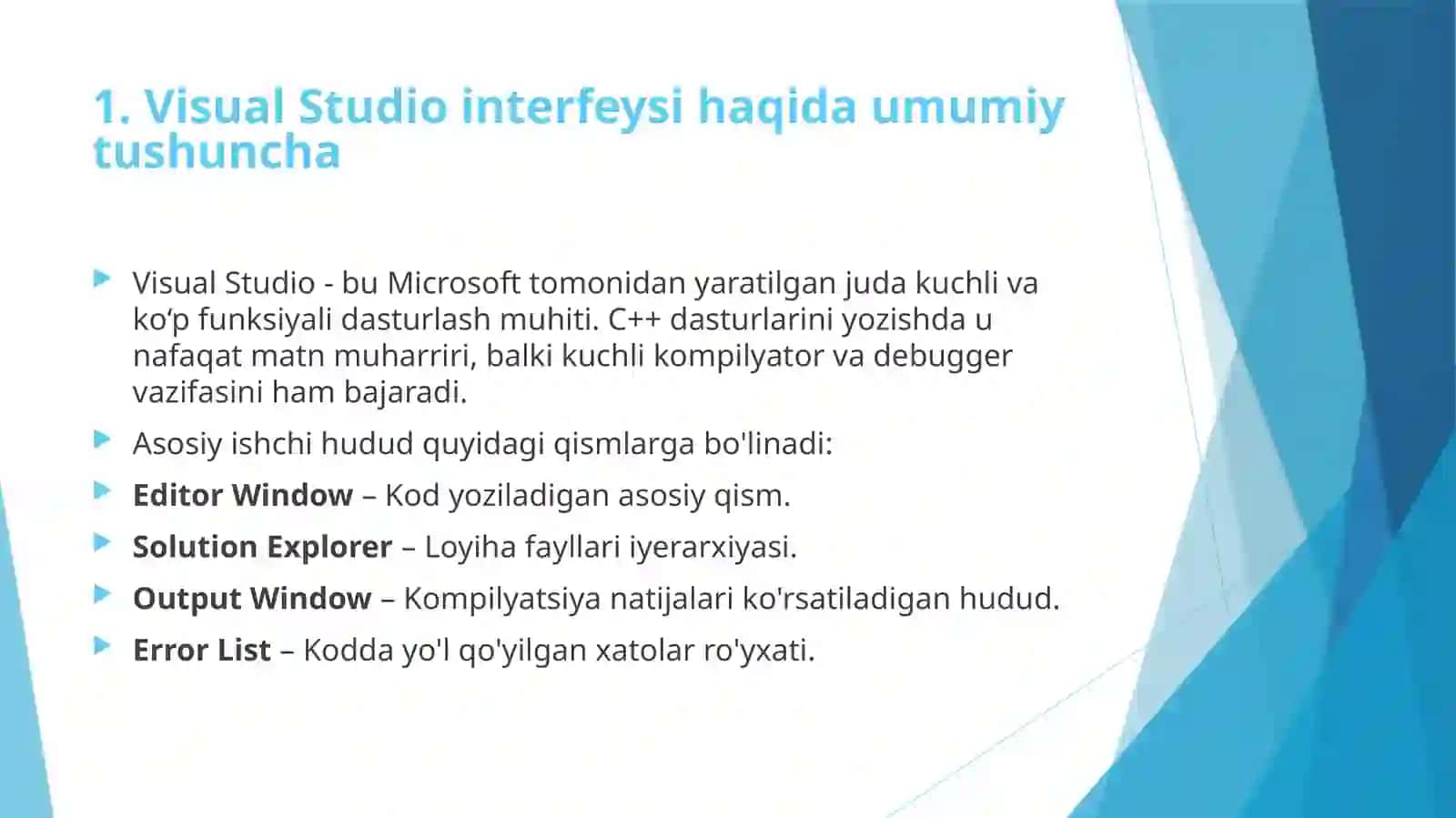 Visual Studio 3