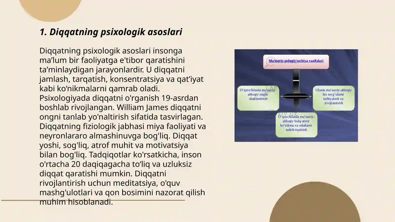 Diqqat psixologik jarayon sifatida 3