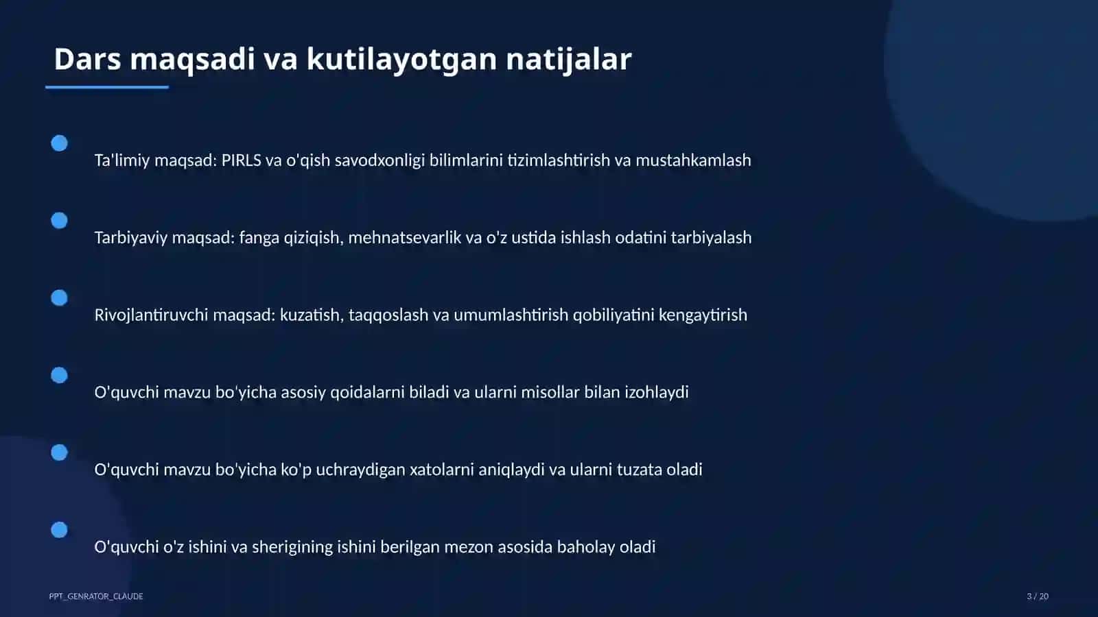 PIRLS va o'qish savodxonligi 3