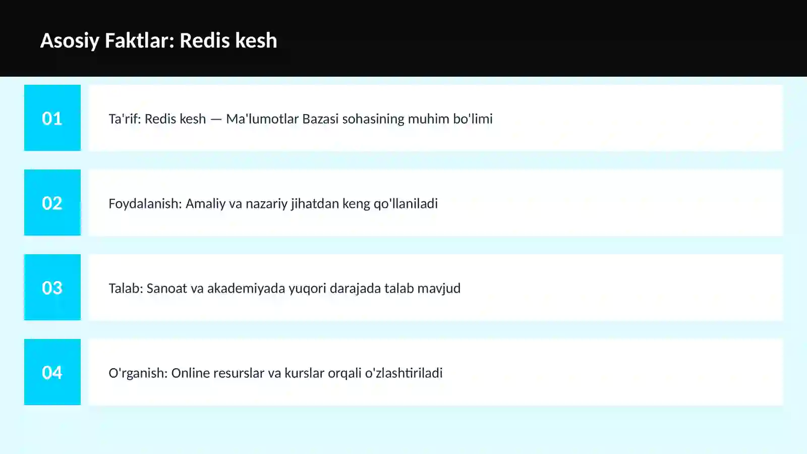 Redis kesh 3