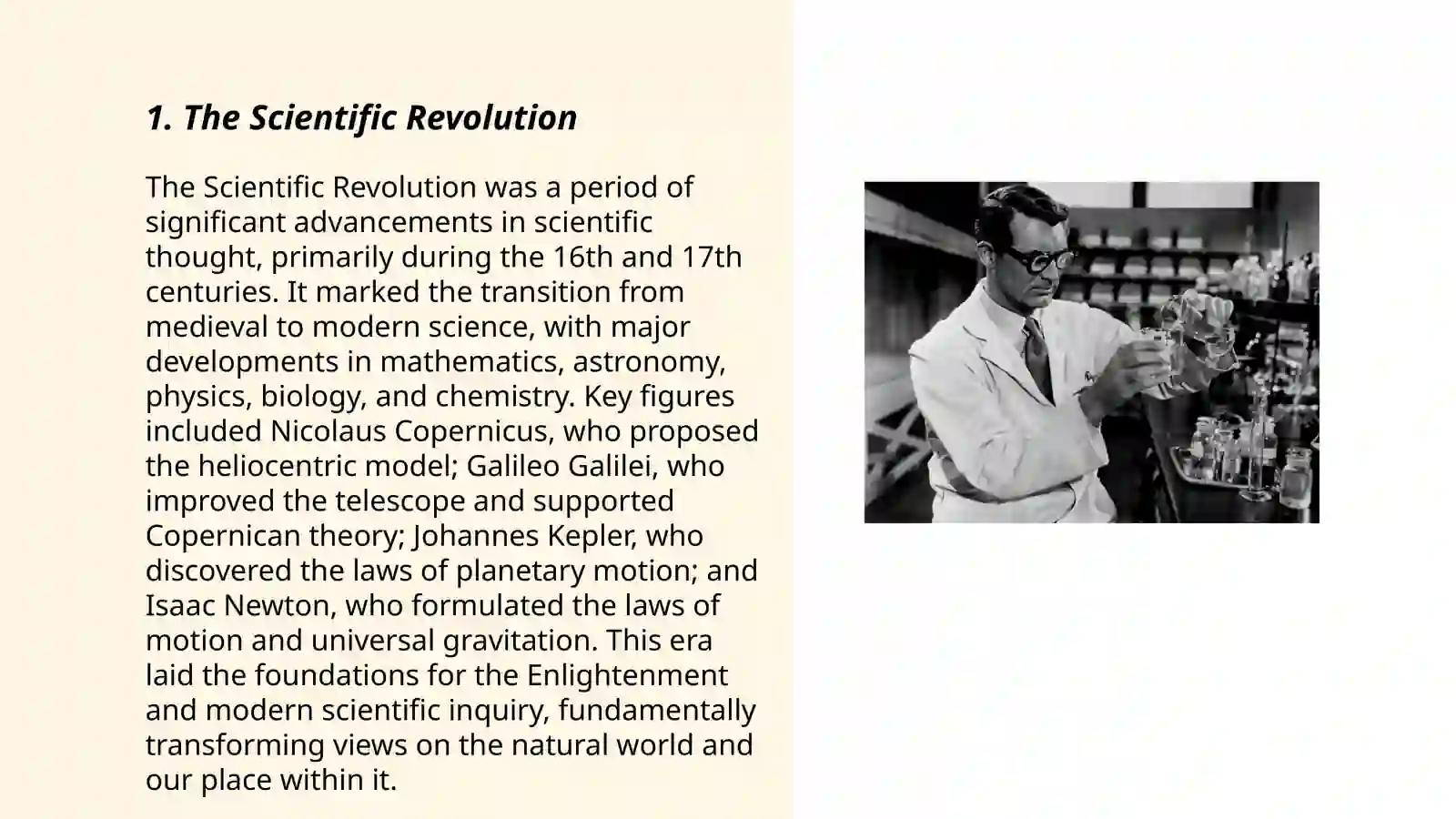 Scientists in history 3