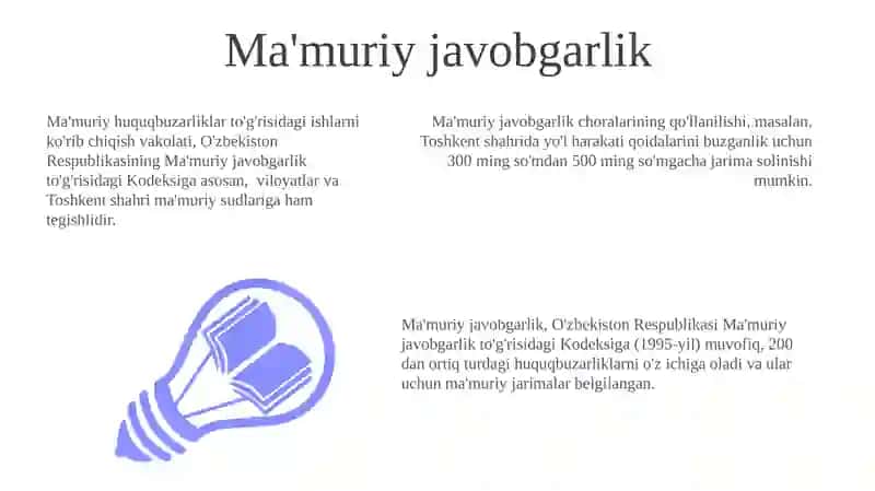 Ma'muriy huquq tushunchasi va predmeti 3