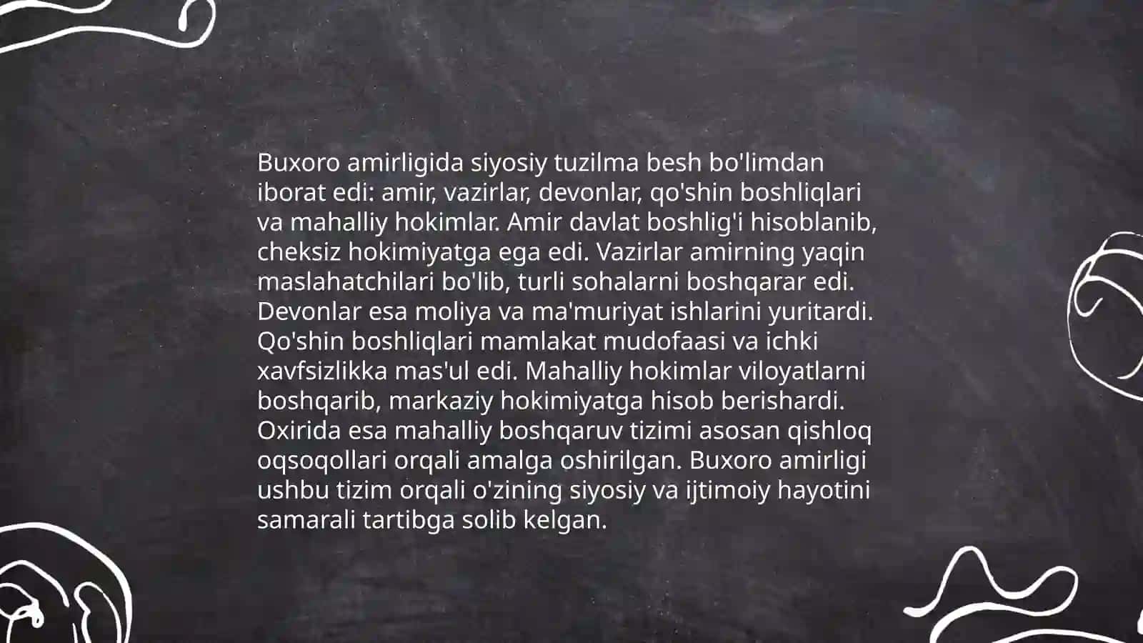 Buxoro amirligining siyosiy ijtimoiy iqtisodiy madaniy hayotiga sayohat 3