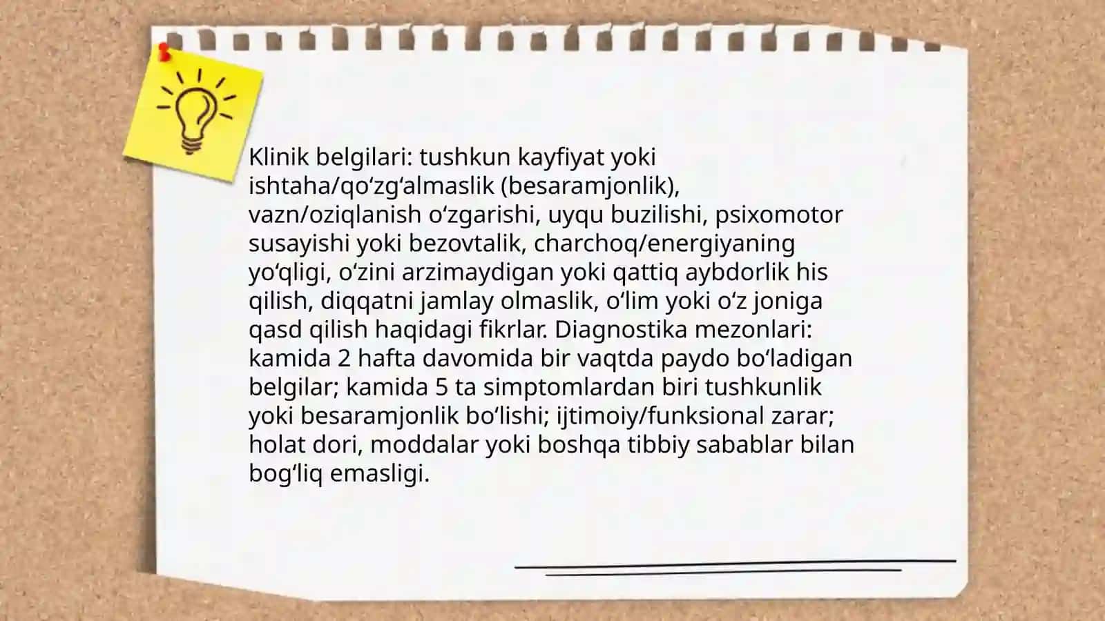 Tushkunlik va besaramjonlikni tartibga solish 3