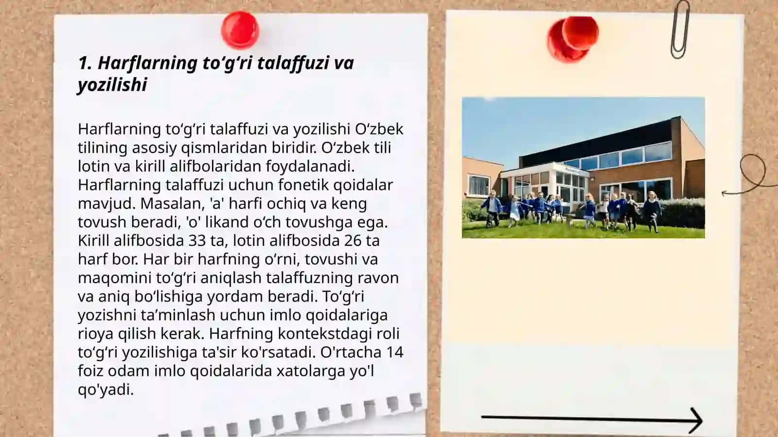 Boshlangʻich sinflarda ona tili va oʻqish savodxonligi darslarida oʻquvchilarning imloviy bilimlarini takomillashtirish 3