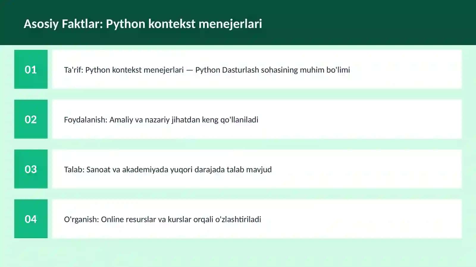 PYTHON DASTURLASH 3