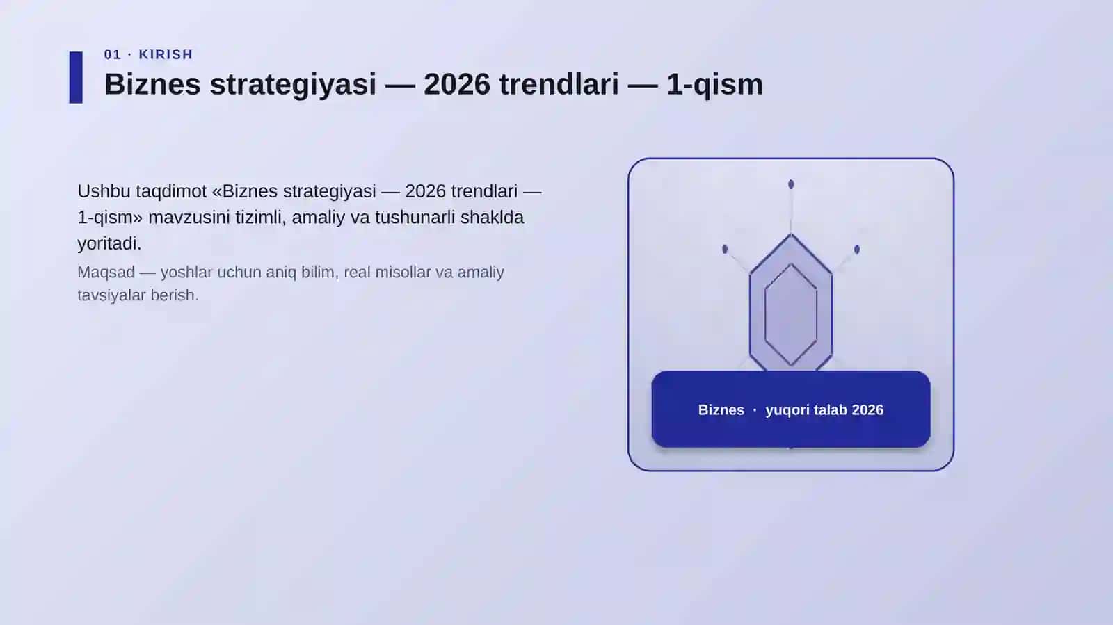 Biznes strategiyasi — 2026 trendlari — 1-qism 3