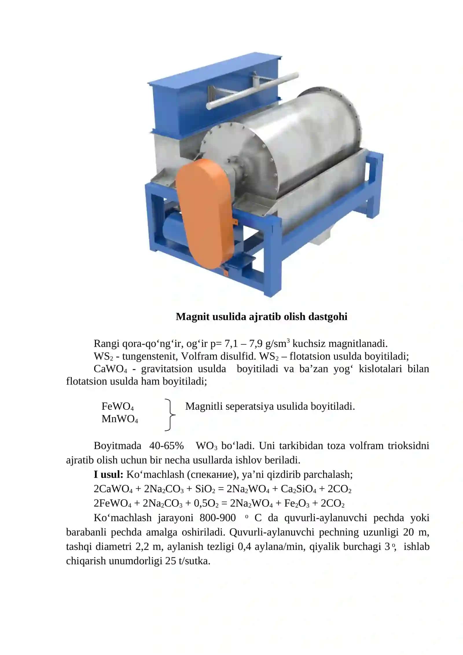 VOLFRAM METALLURGIYASI 3