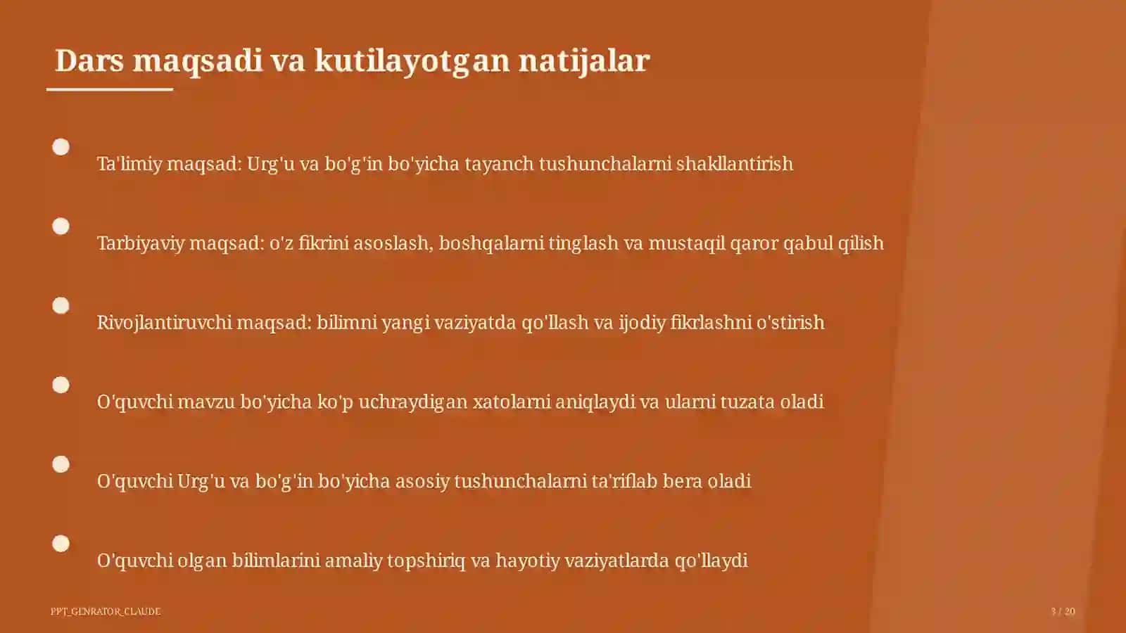 Ona tili (5–11) 4