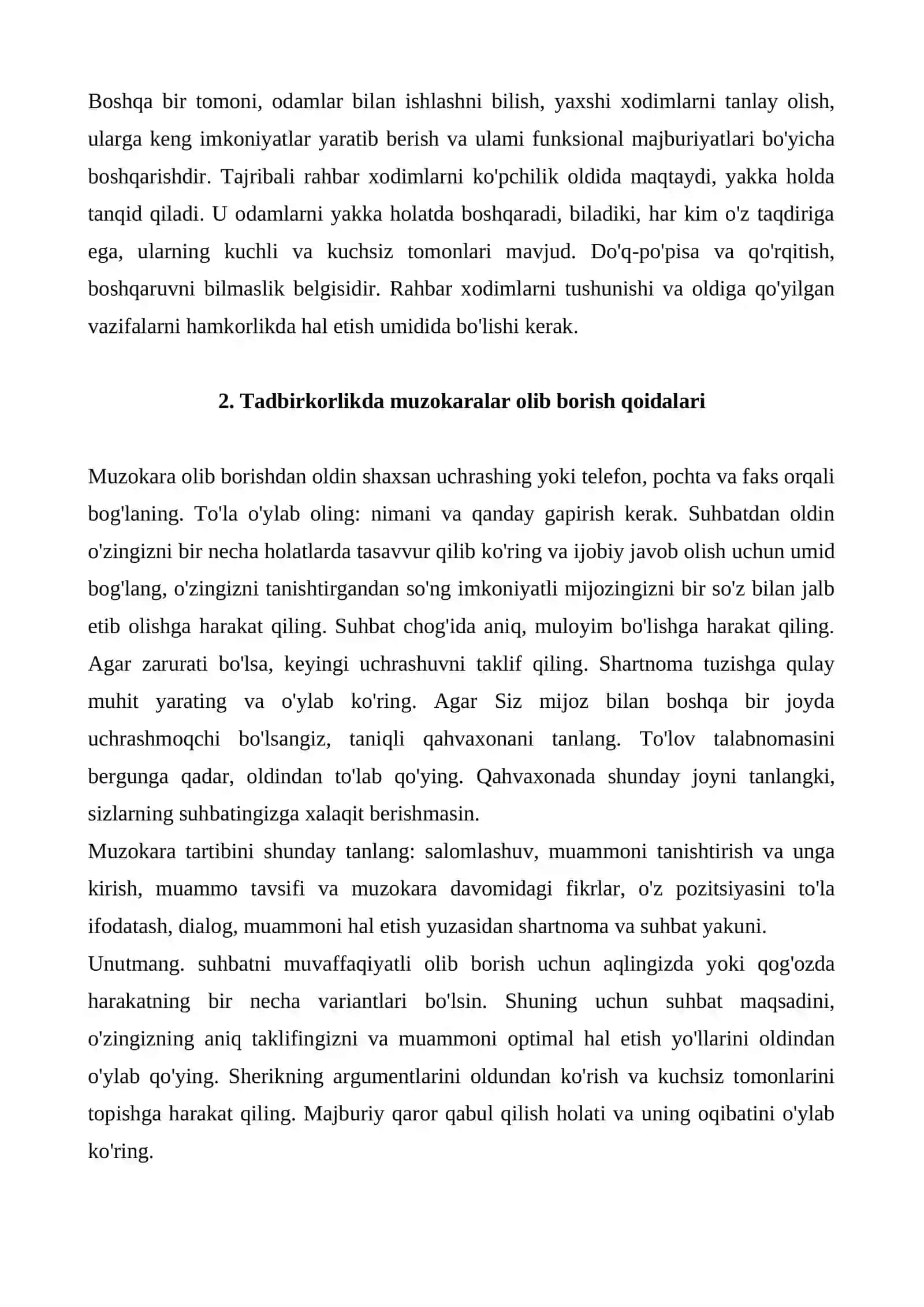 Tadbirkorlik uchun zarur bo’lgan qobiliyatlar 3