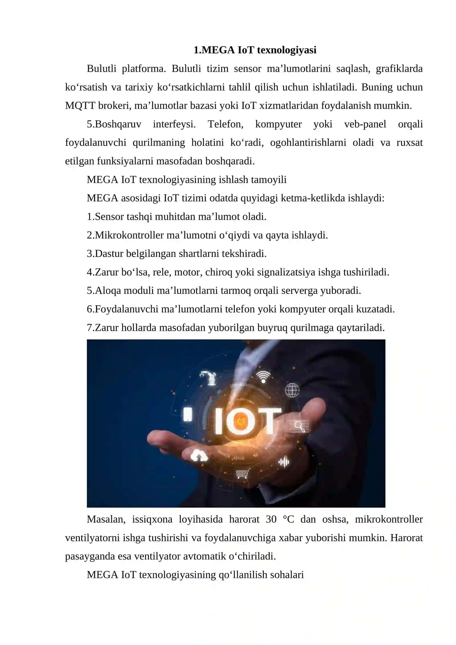 MEGA IOT TEXNOLOGIYASI 3