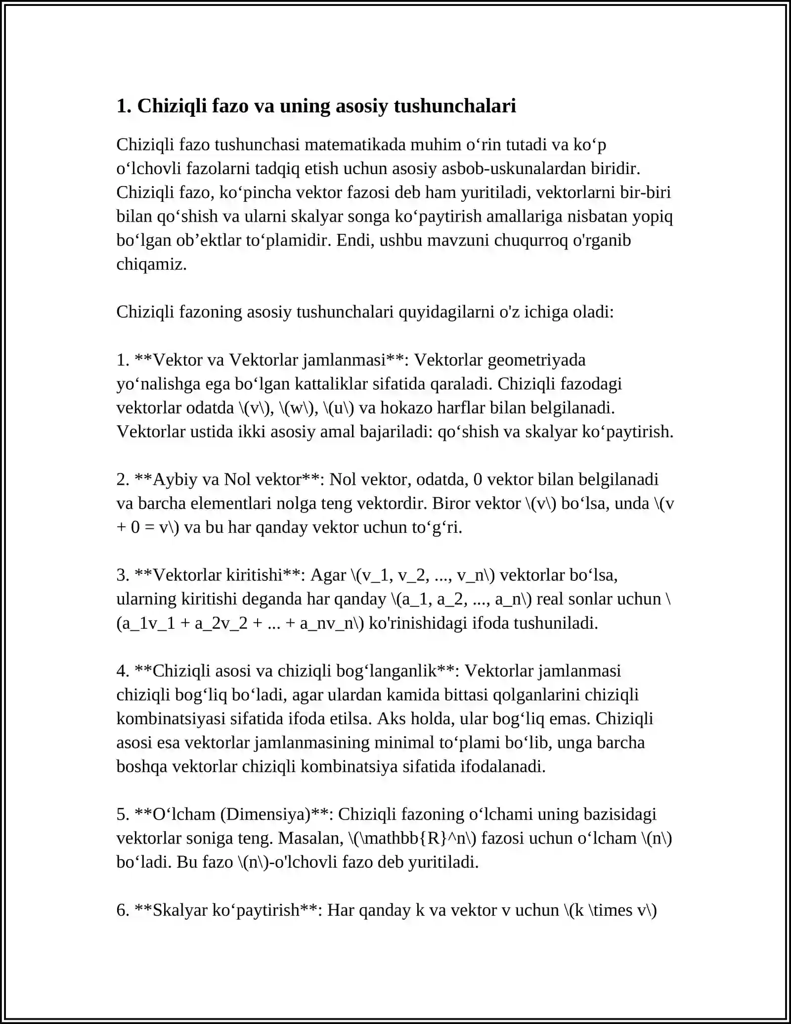 CHIZIQLI FAZO 3