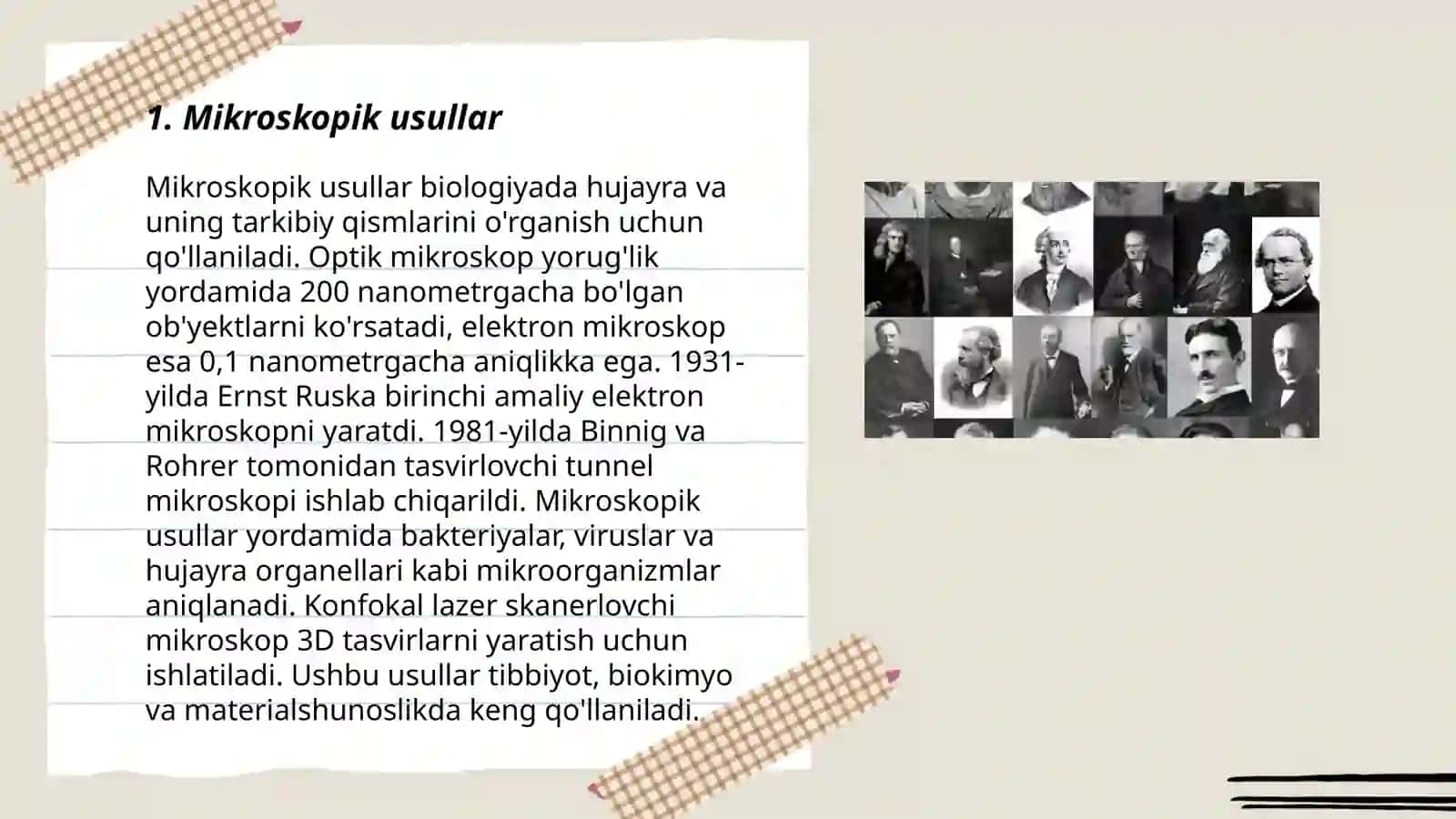 Mikroskopik usullar 3