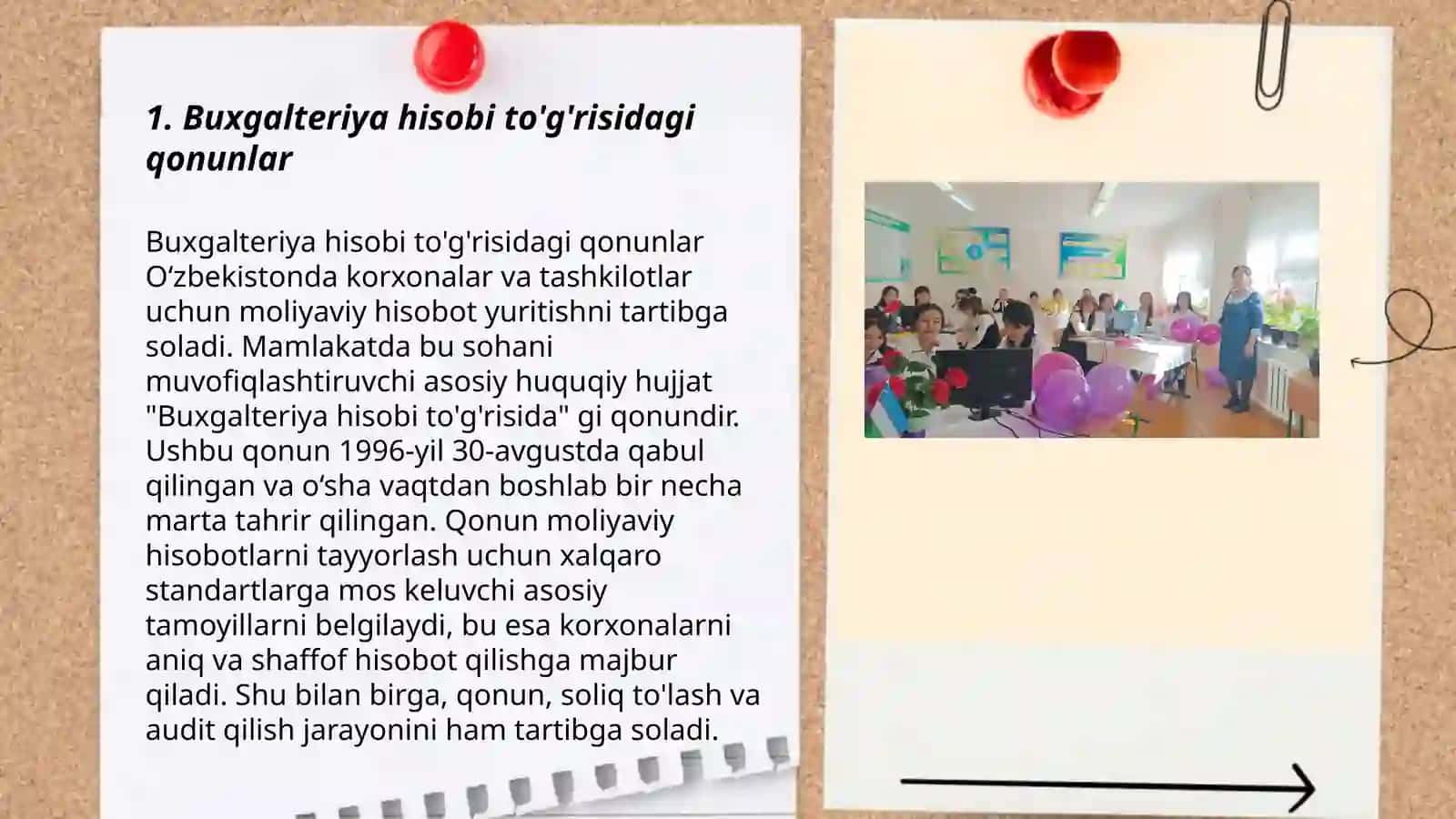 Buxgalteriya hisobini tashkil qilishning huquqiy-me'yoriy asoslari 3