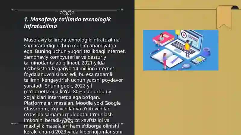 Masofaviy ta'limni tashkil etish va boshqarish 3