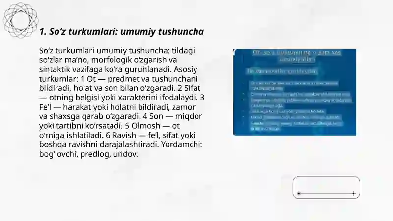 Soʻz turkumlari 3